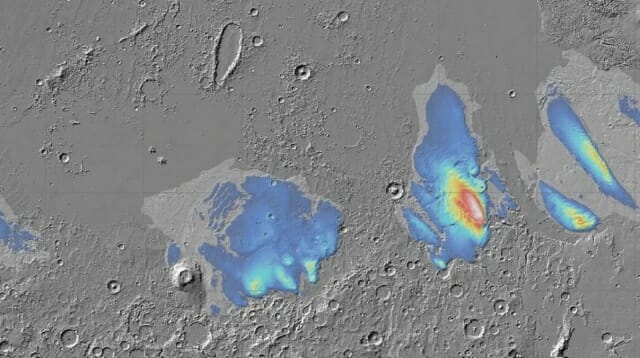 “화성 적도 얼음 층, 거대 화산 폭발 때문” [우주로 간다]