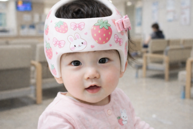 “300만 원짜리 헬멧, 하루에 20시간씩”···요즘 부모들, 아기 머리에 이러는 이유는